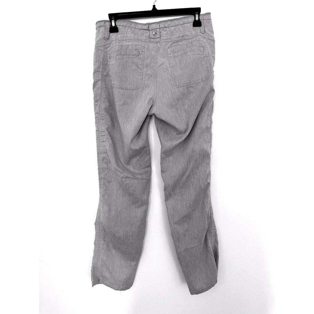 Kuhl Pants Women 8 Regular Gray Cabo Hiking Outdoor UPF 50 Utility Travel Casual - Picture 4 of 10